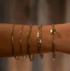 14k Mini Emerald Neptune Bracelet sold by RG