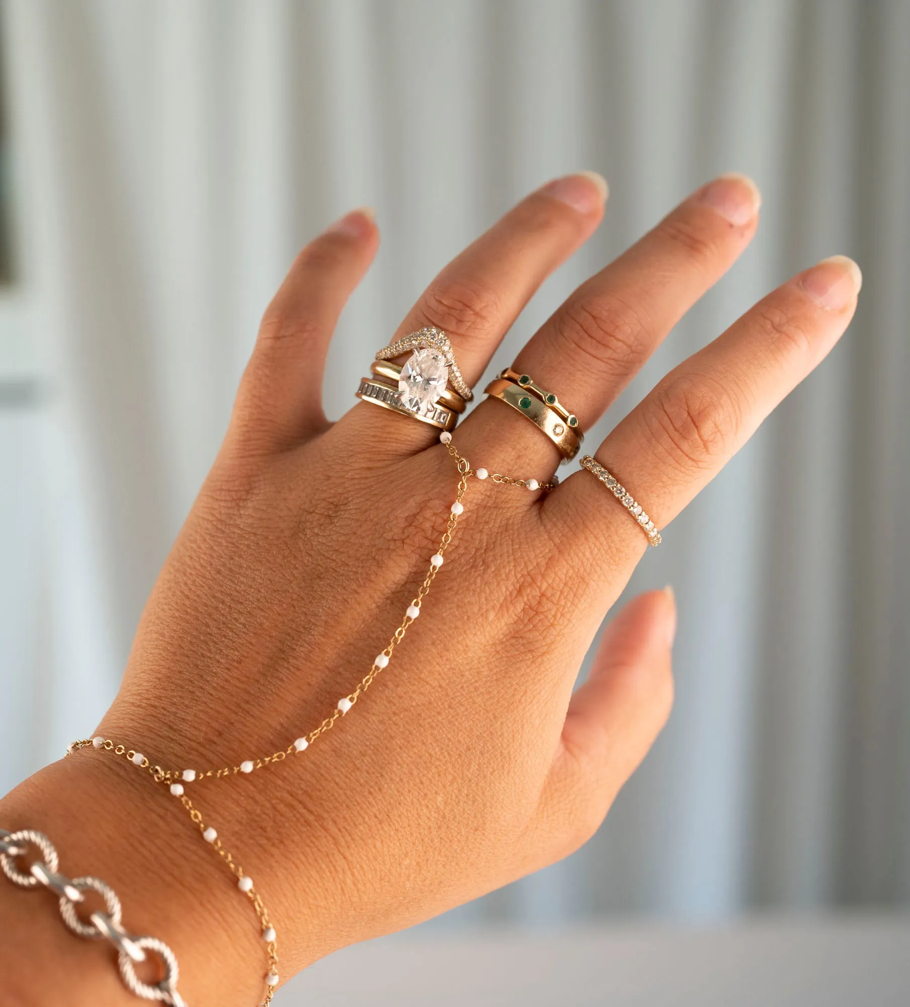 Ella Hand Chain sold by RG