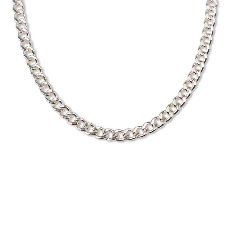 Silver Cuban Necklace sold by RG
