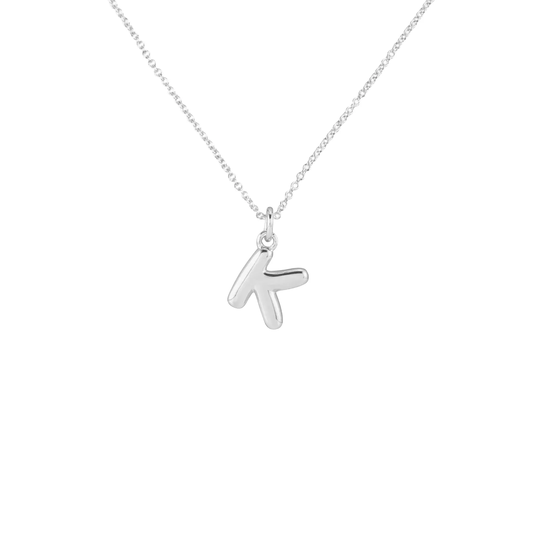 14k Bubble Letter Necklace sold by RG product image thumbnail 5