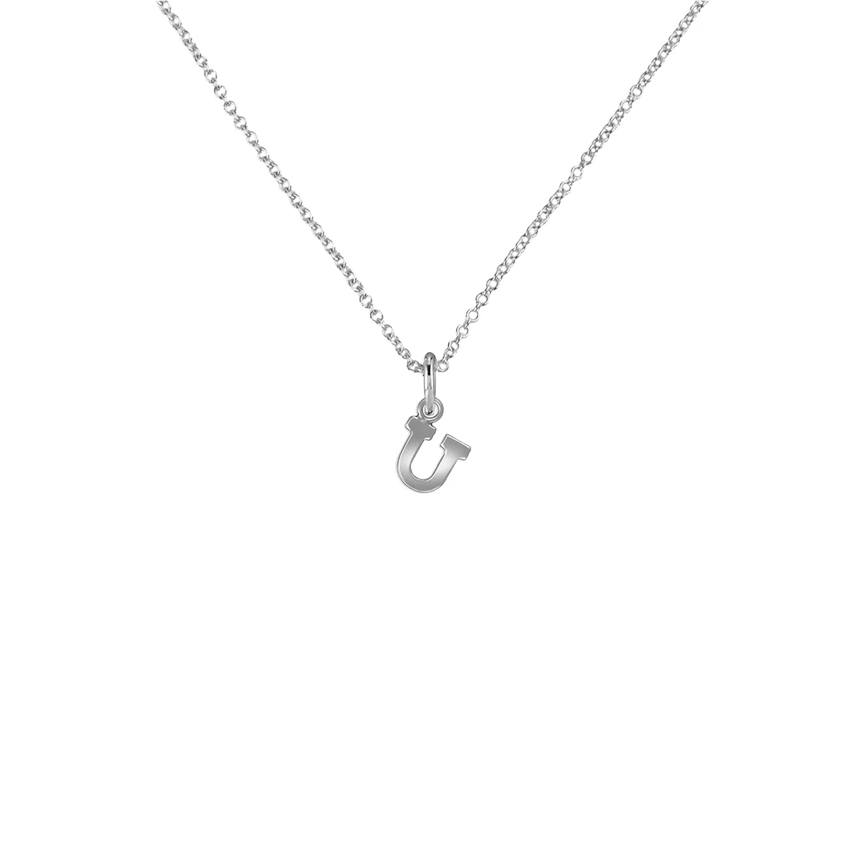 Silver Letter Necklace sold by RG product image thumbnail 5