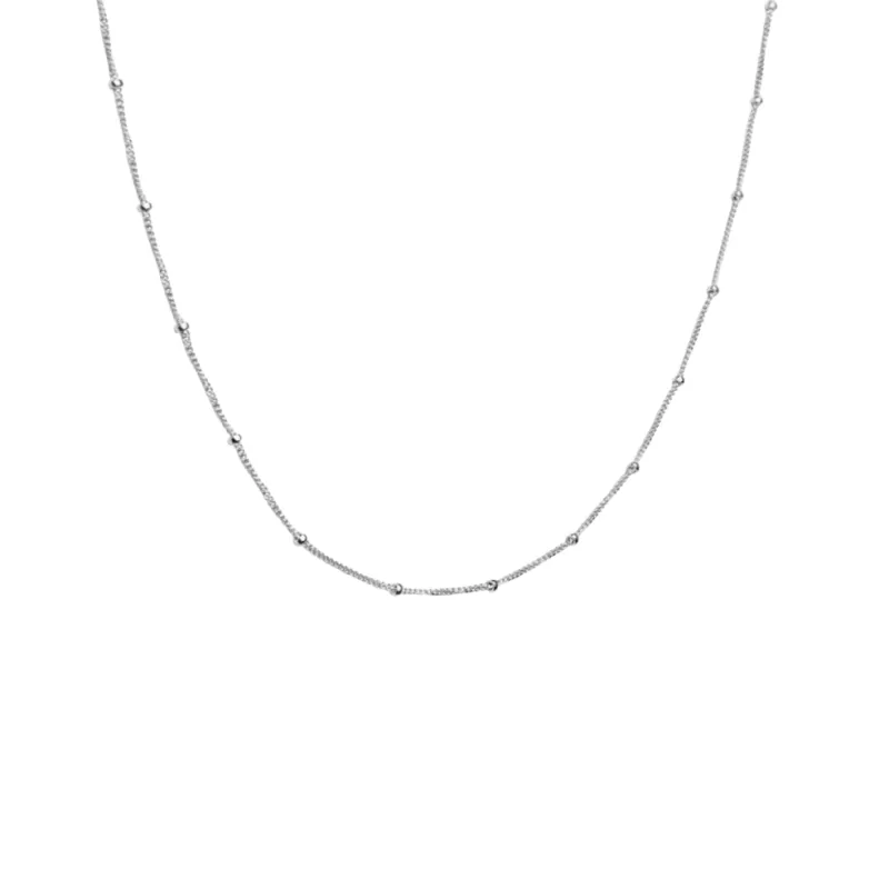 Silver Satellite Necklace sold by RG