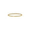Gold Filled Dainty Twist Stacker Ring sold by RG