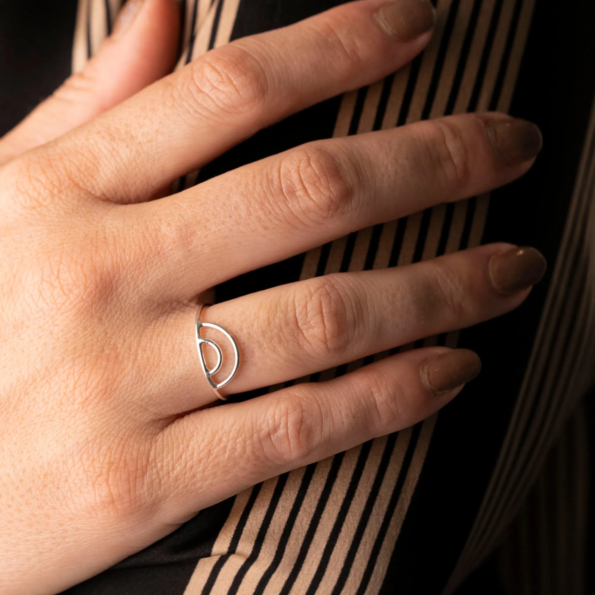 Silver Rainbow Ring sold by RG product image thumbnail 2