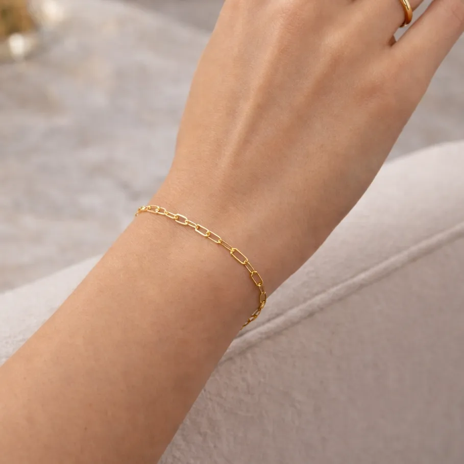 Small Paperclip Bracelet sold by RG product image thumbnail 4
