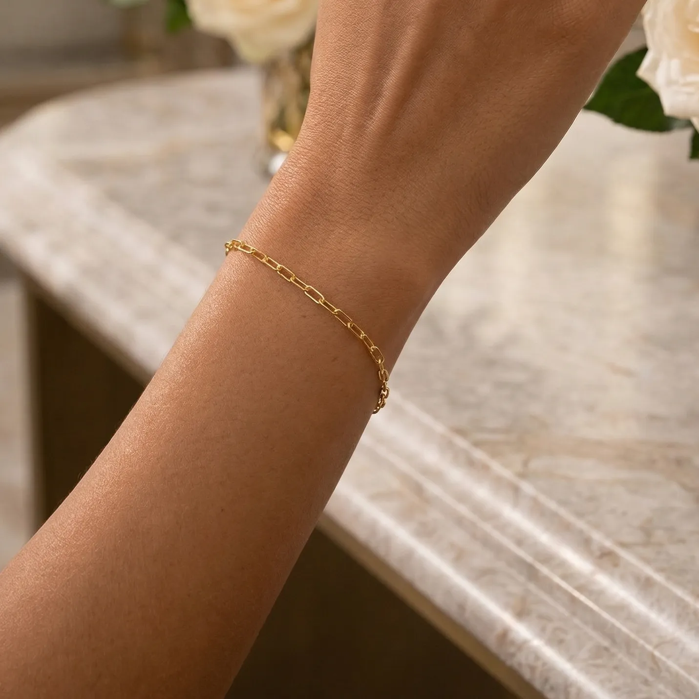 Small Paperclip Bracelet sold by RG product image thumbnail 2