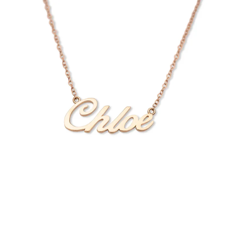 14k Name Necklace sold by RG