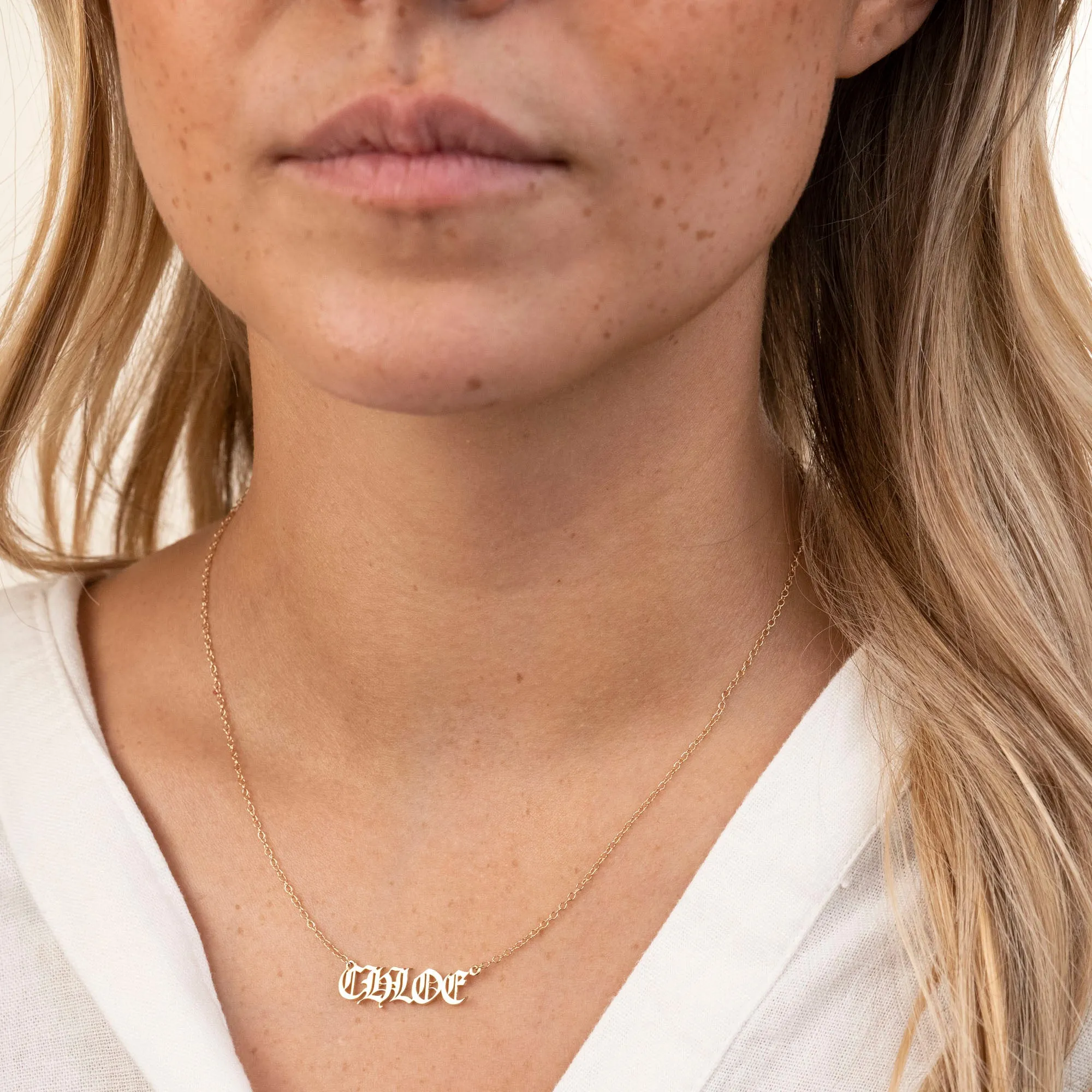 14k Name Necklace sold by RG product image thumbnail 2