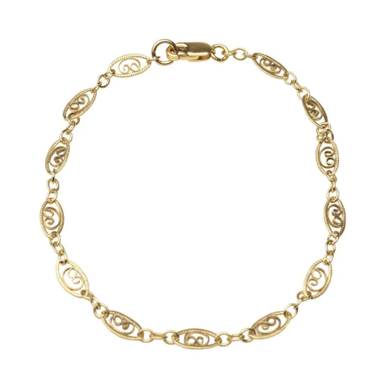 Gold Vintage Bracelet sold by RG