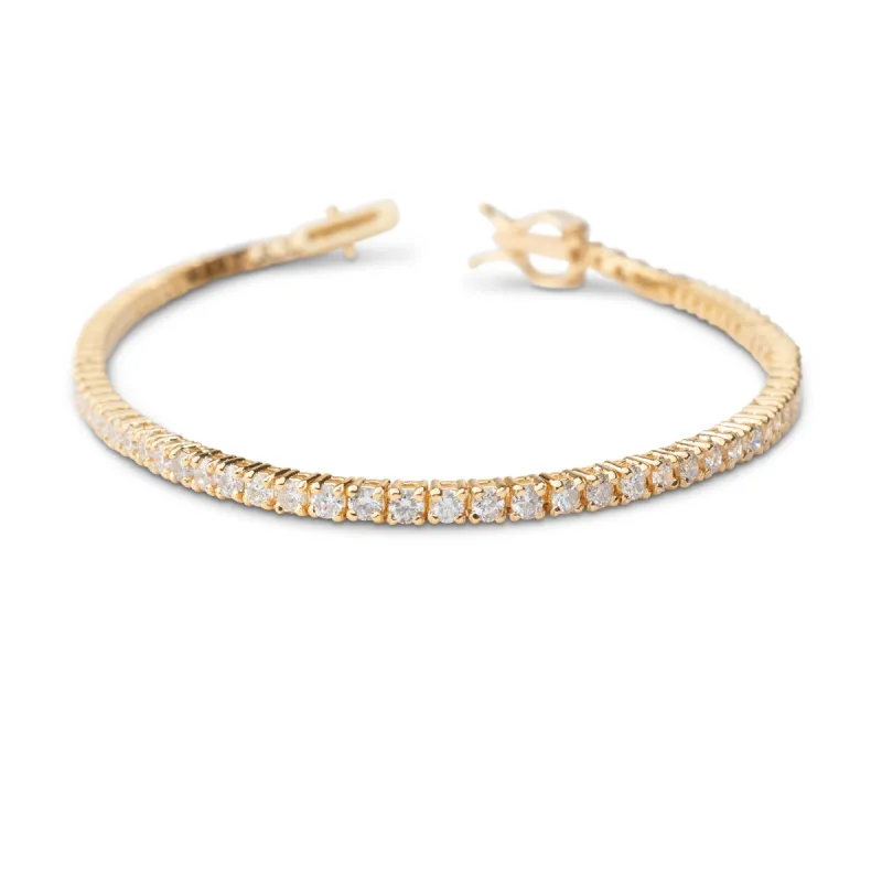14K Tennis Bracelet | 2 CTW sold by RG