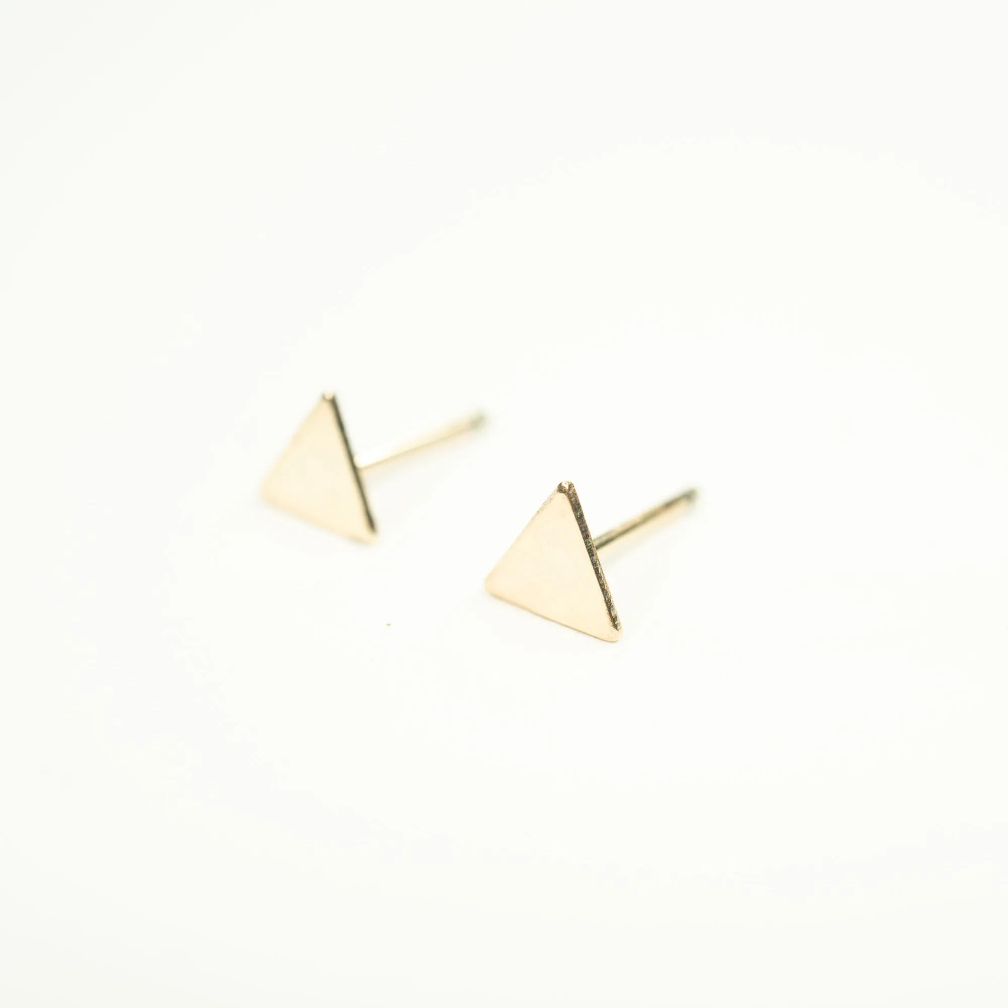 Gold Filled Triangle Studs sold by RG product image thumbnail 5