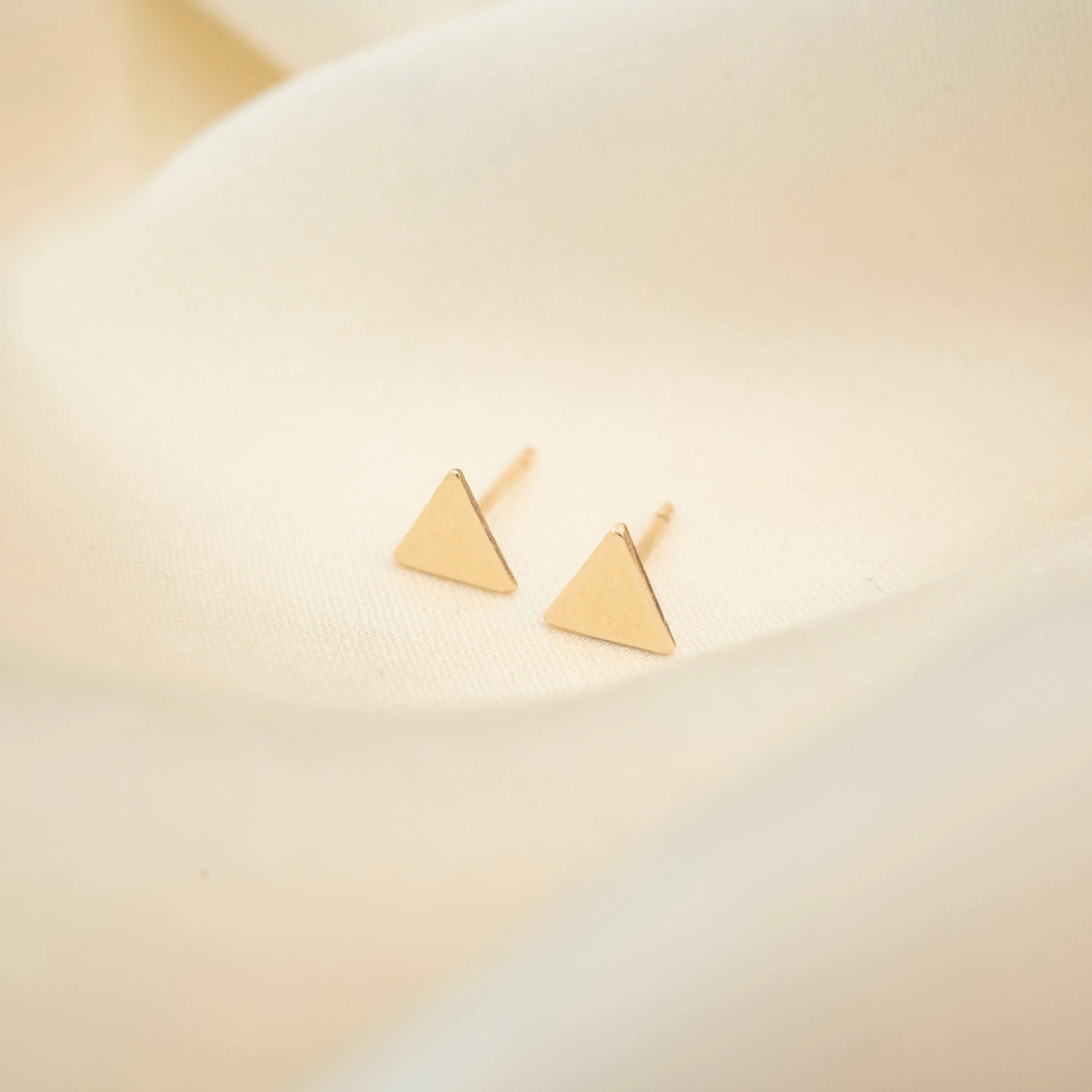 Gold Filled Triangle Studs sold by RG product image thumbnail 3