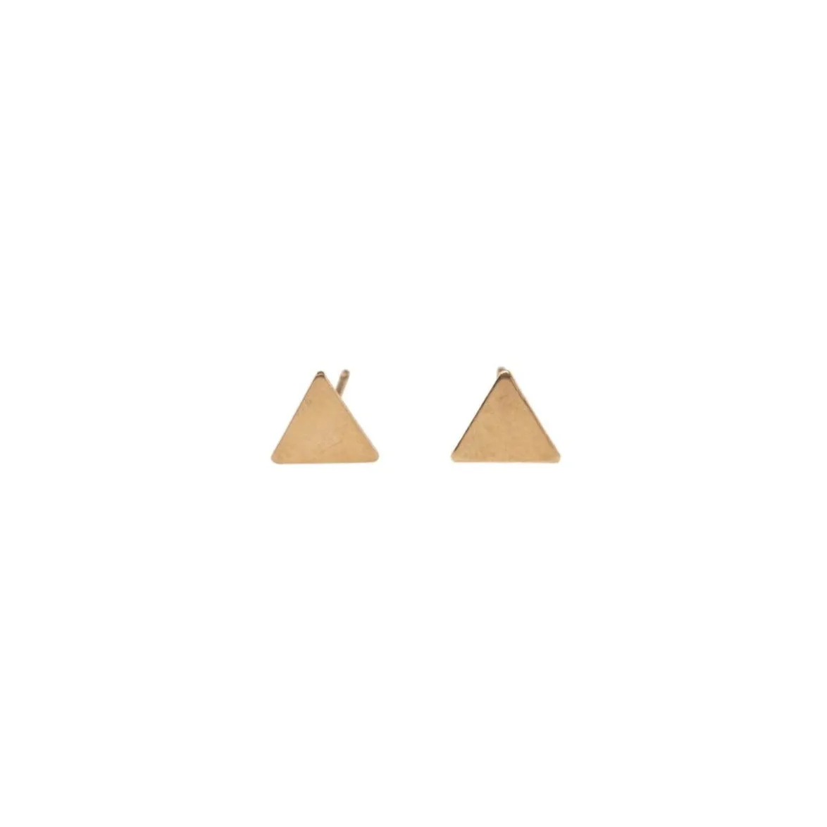 Gold Filled Triangle Studs sold by RG