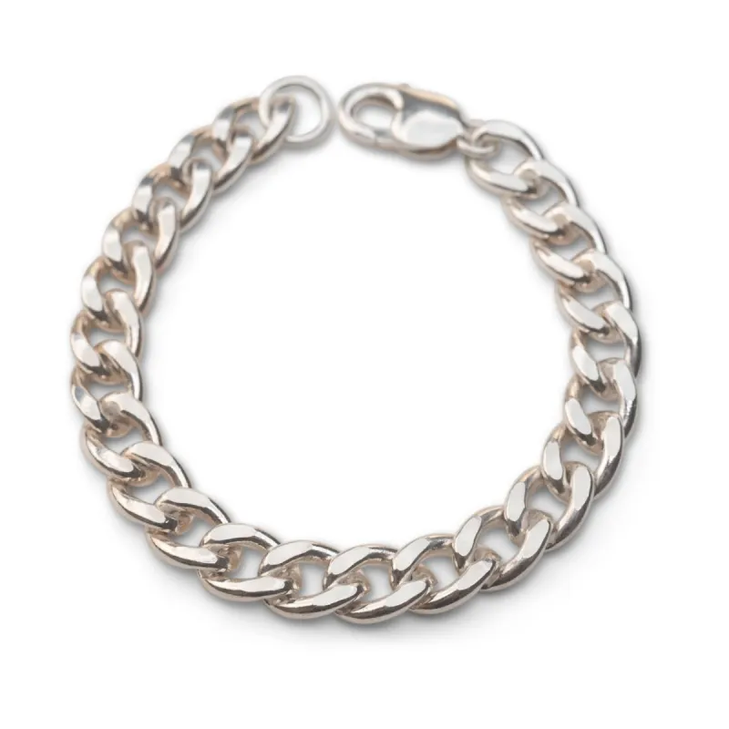 Silver Cuban XL Bracelet sold by RG