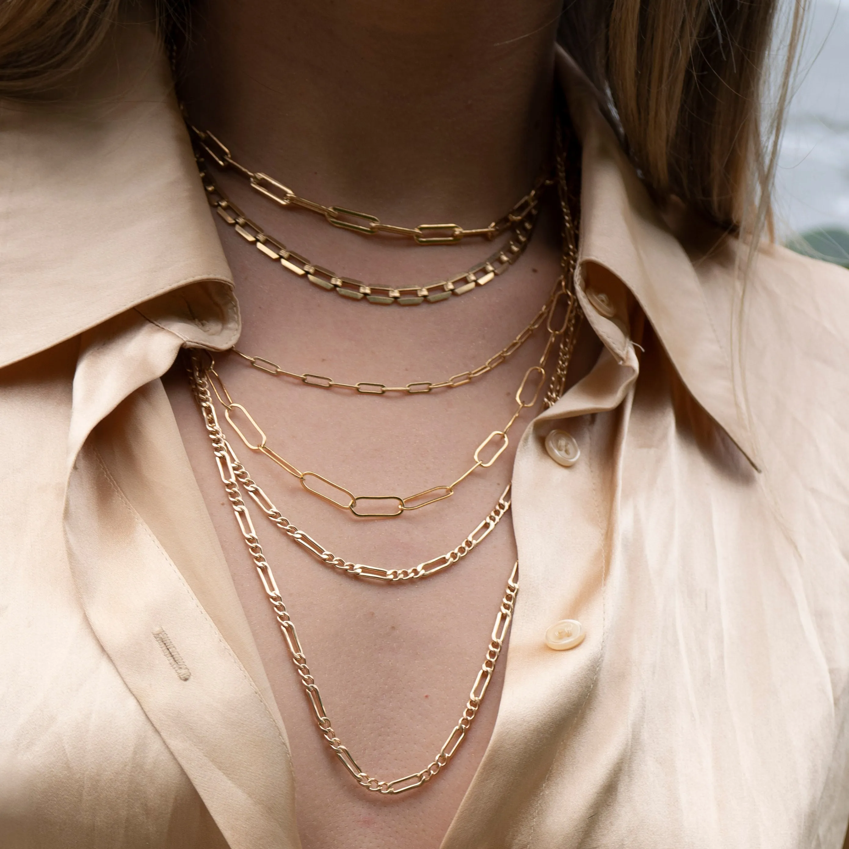 Gold Filled Figaro Necklace sold by RG product image thumbnail 4