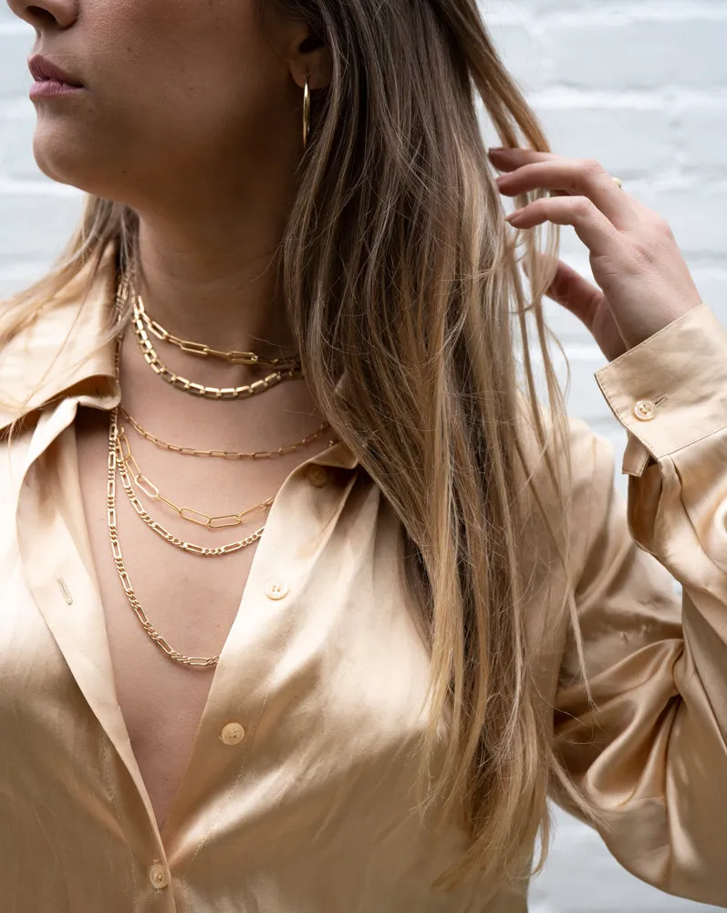 Gold Filled Figaro Necklace sold by RG product image thumbnail 5