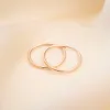Rose Gold Endless Hoops sold by RG