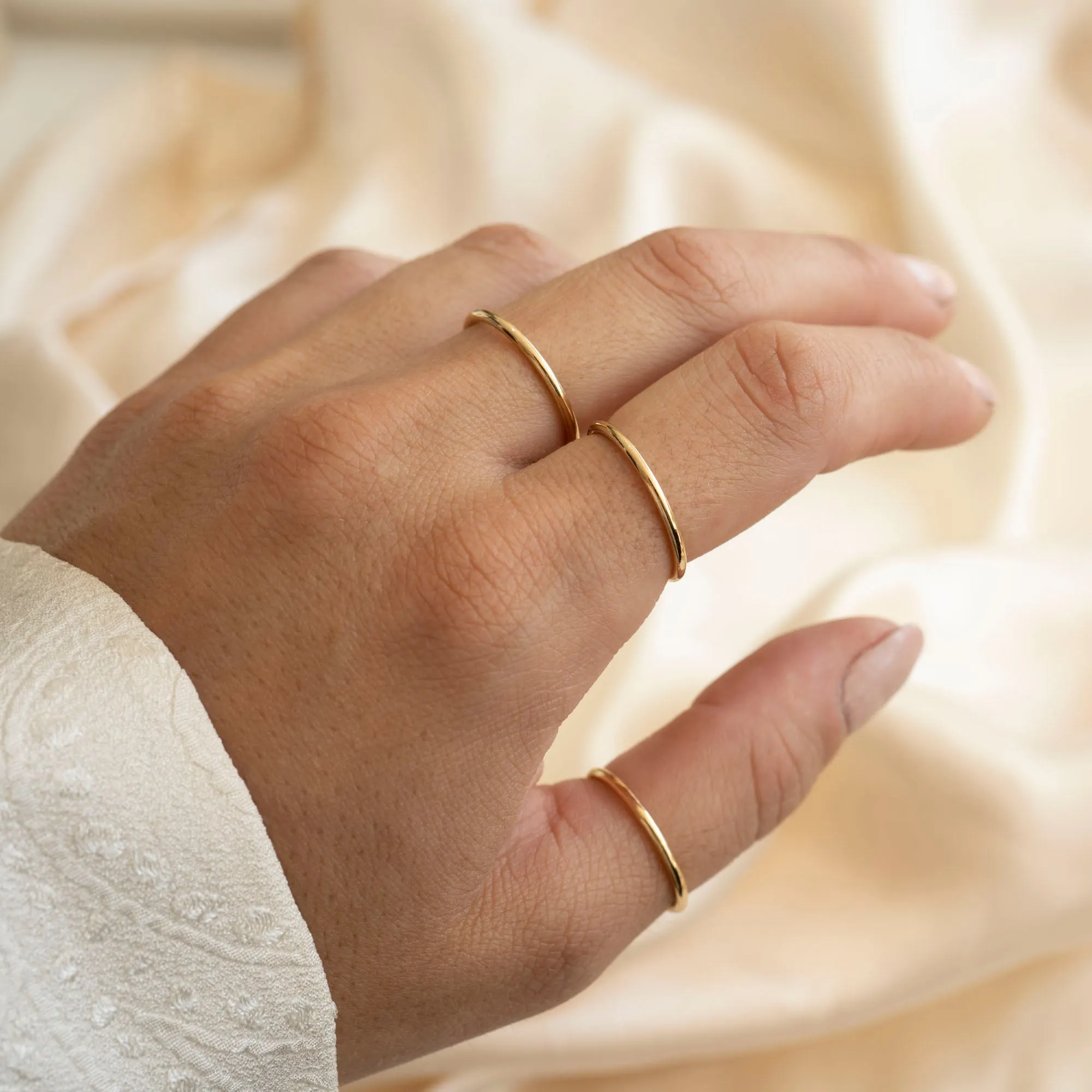 Bold Stackable Ring | Set of 3 sold by RG product image thumbnail 2