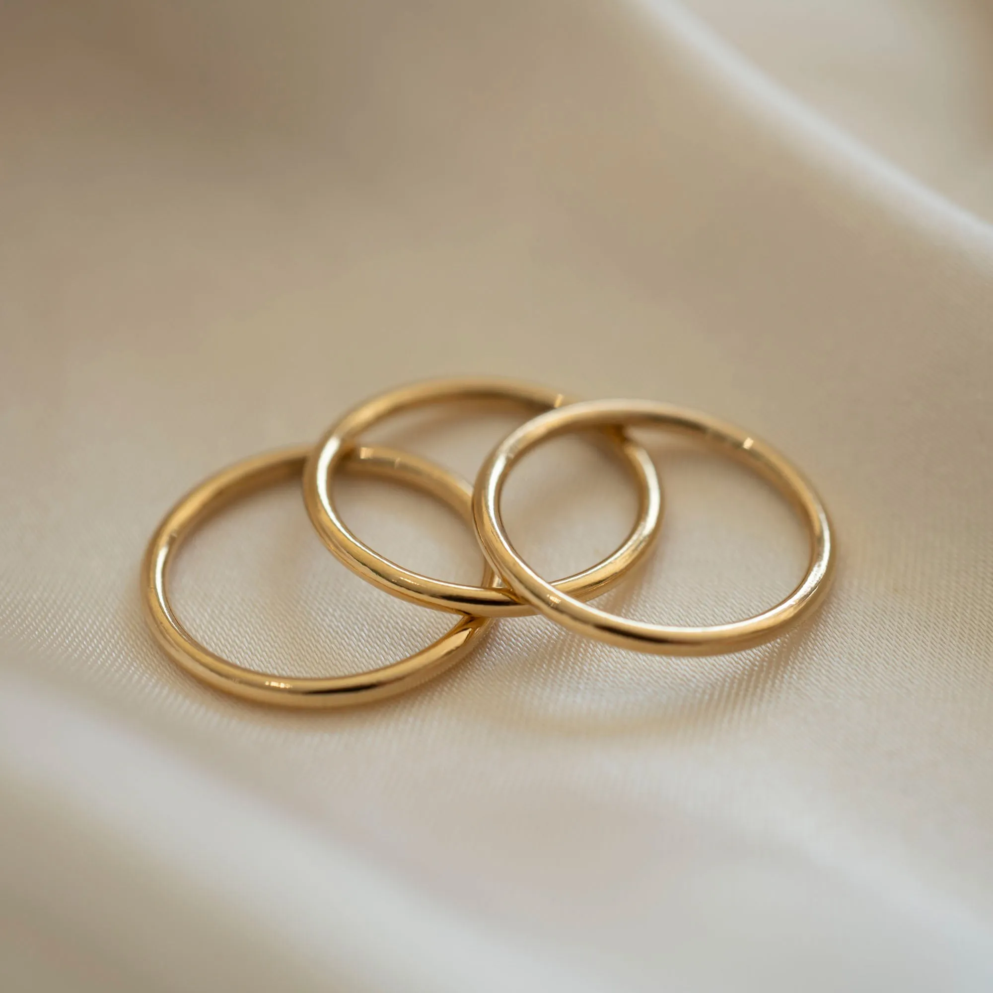 Bold Stackable Ring | Set of 3 sold by RG product image thumbnail 3