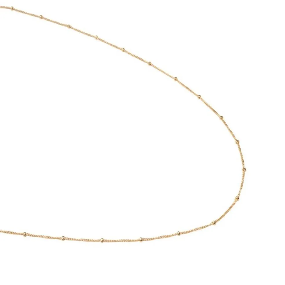 14k Gold Satellite Necklace sold by RG