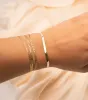 14k Gold Curb Link Bracelet sold by RG