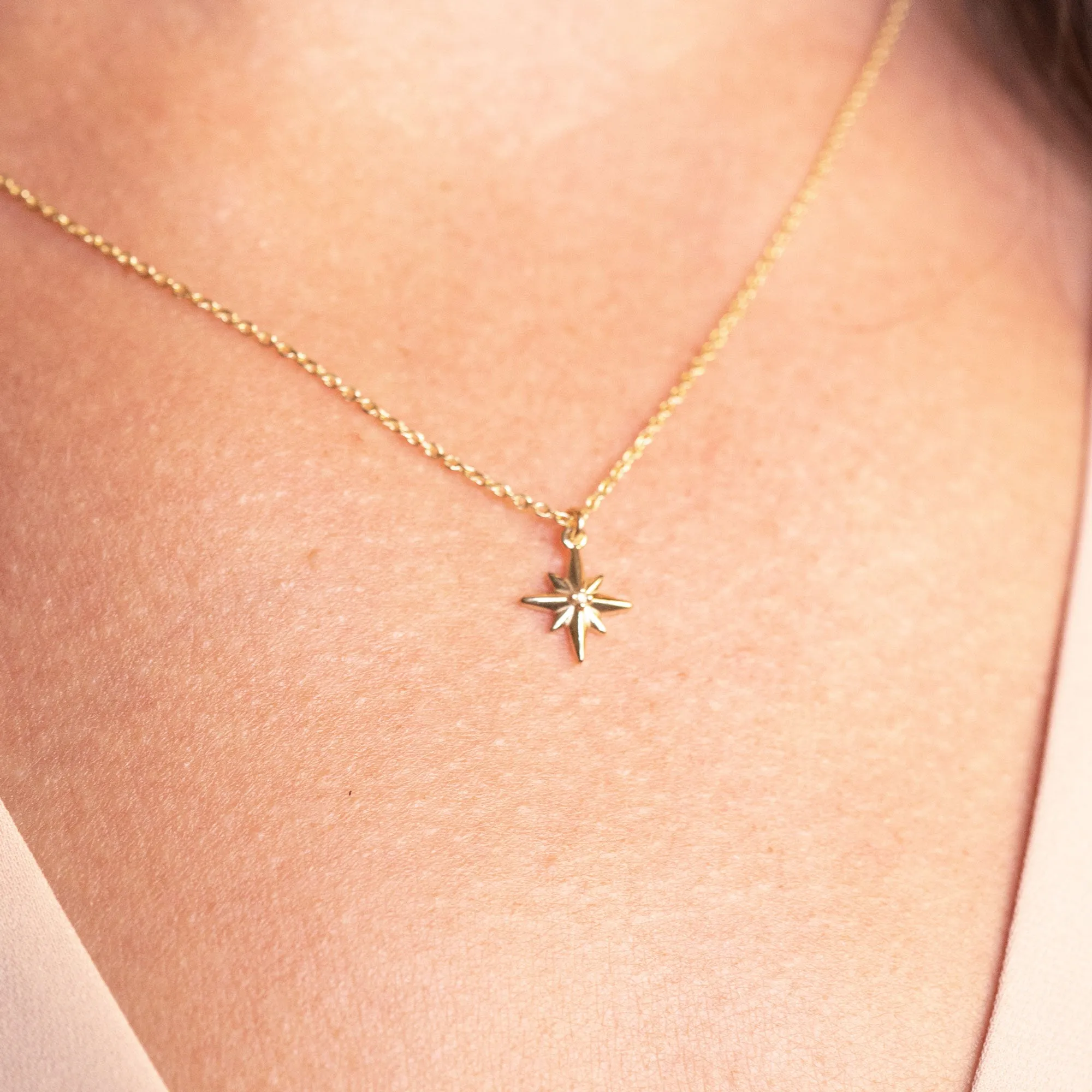 14k Northstar Diamond Necklace sold by RG product image thumbnail 2