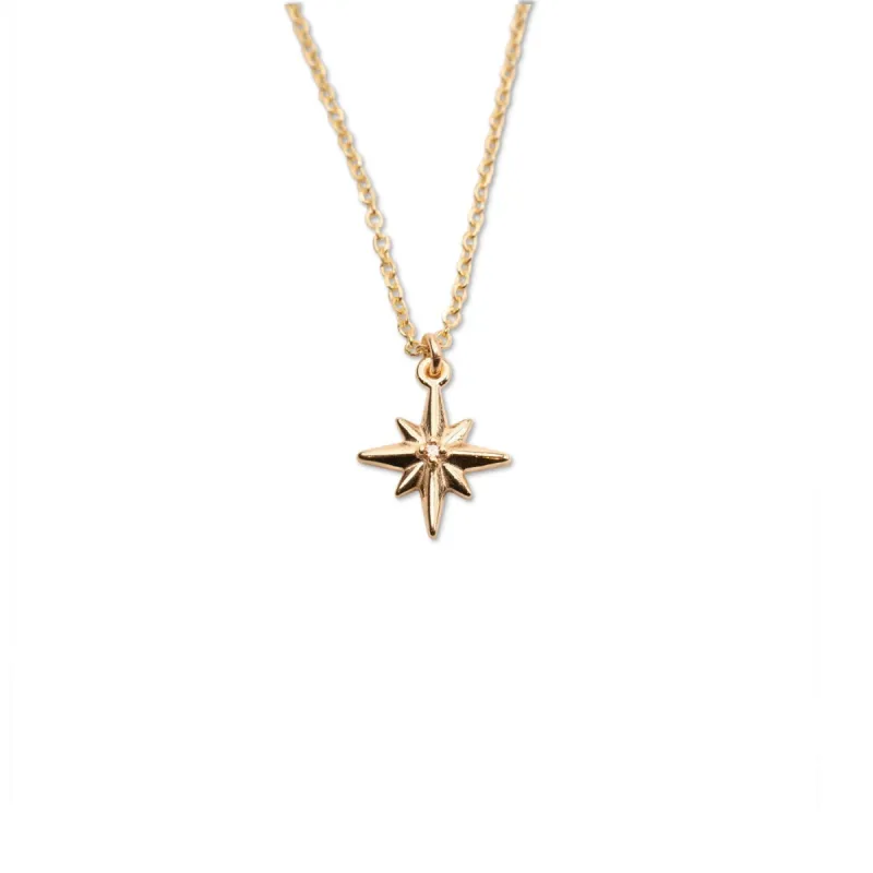 14k Northstar Diamond Necklace sold by RG