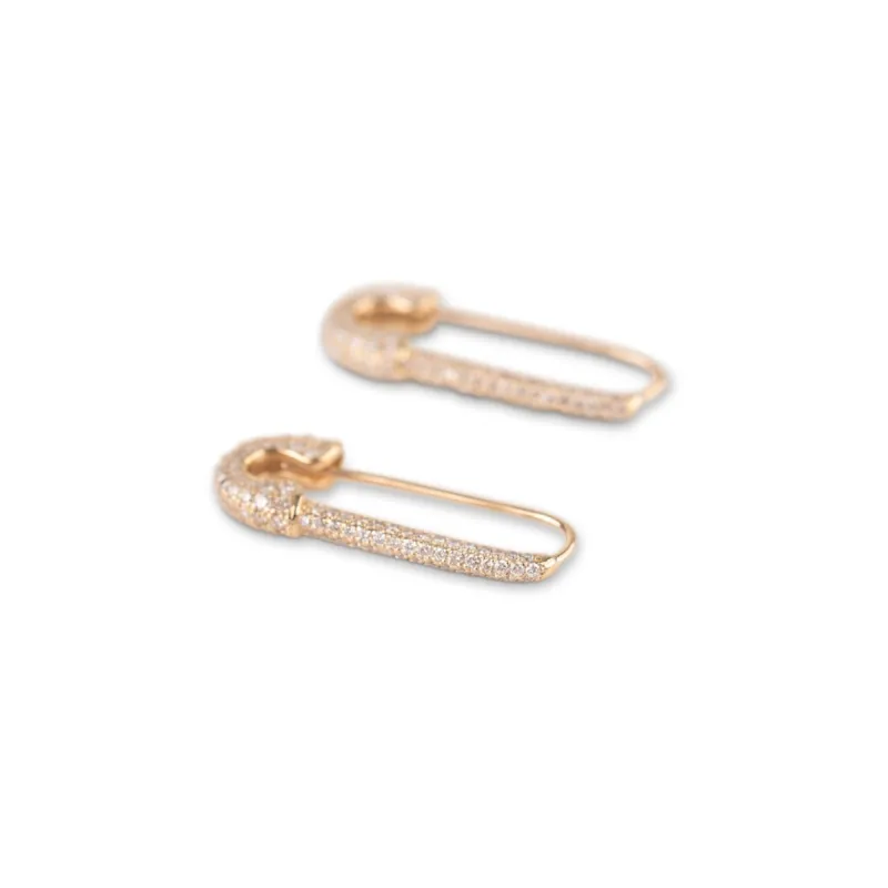 14k Diamond Safety Pin sold by RG