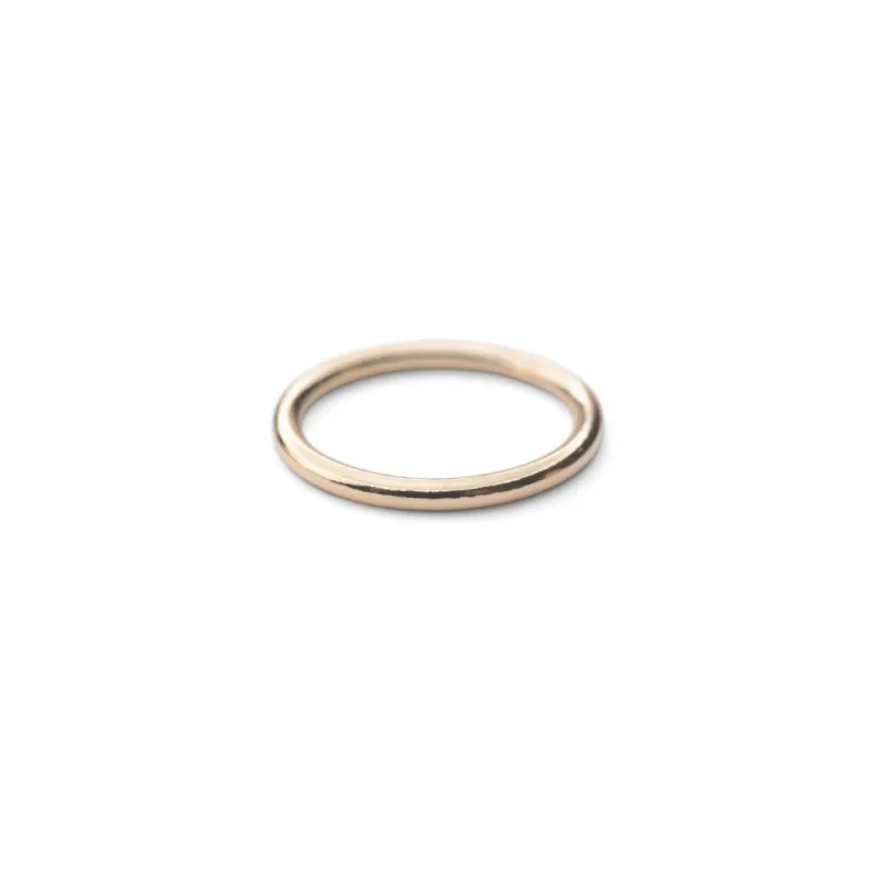 Gold Filled Bold Stackable Ring | 2mm sold by RG