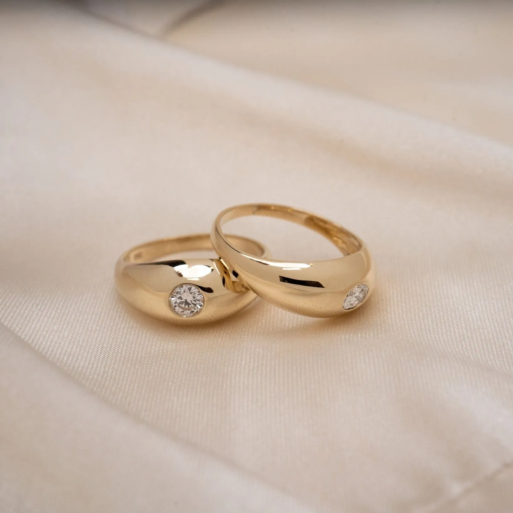 14k Diamond Dome Ring .18 CTW sold by RG product image thumbnail 3