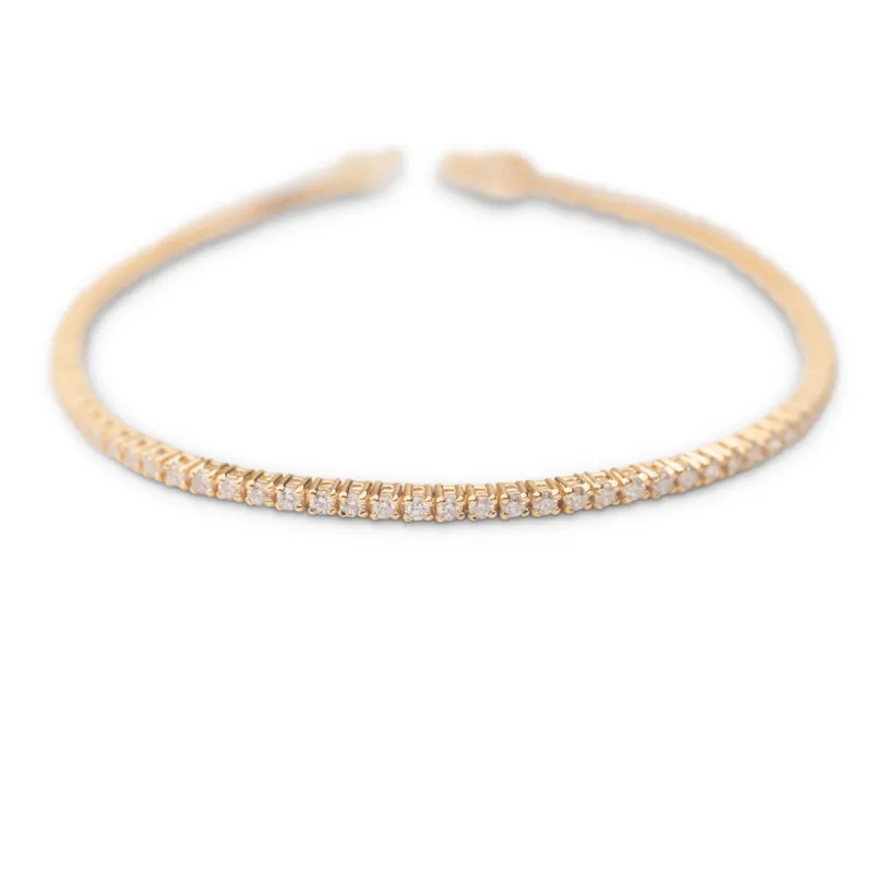 14K Diamond Tennis Bracelet | 1.2 CTW sold by RG