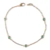 14k Emerald Yard Bracelet | .33 CTW sold by RG