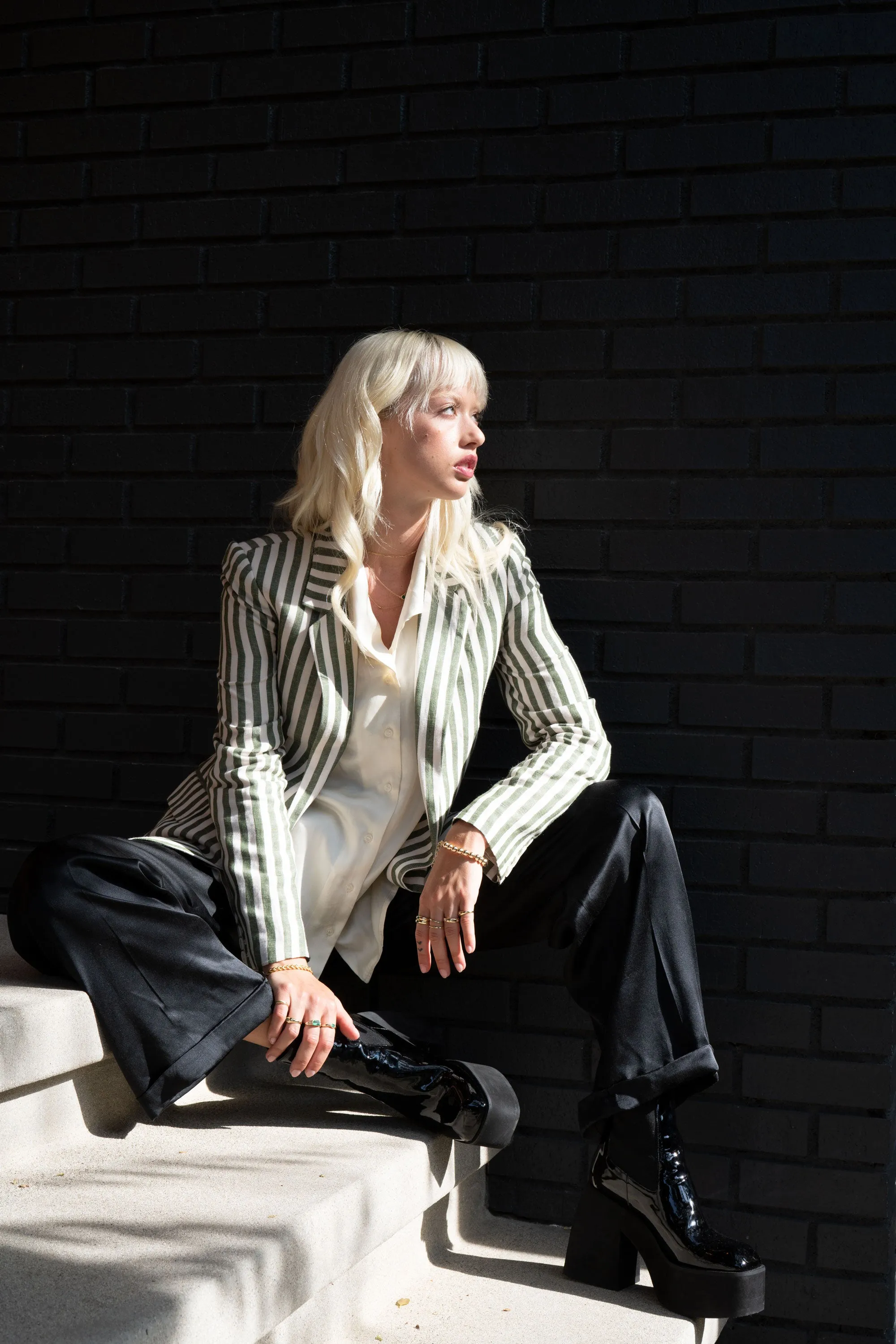 8mm Gold Beaded Bracelet sold by RG product image thumbnail 4