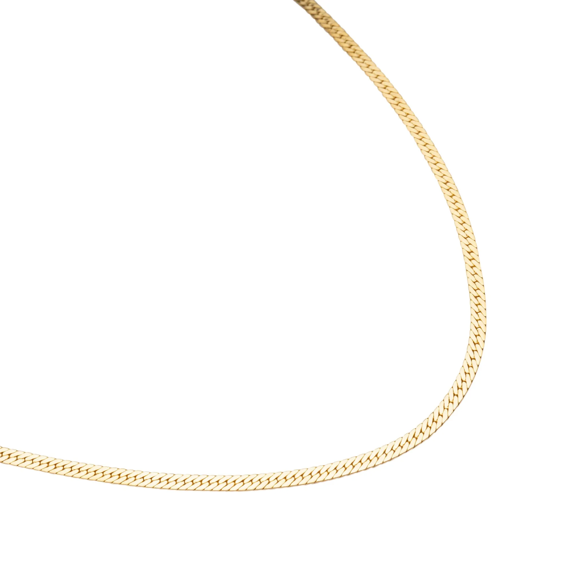 Gold Filled Herringbone Necklace | 3mm sold by RG