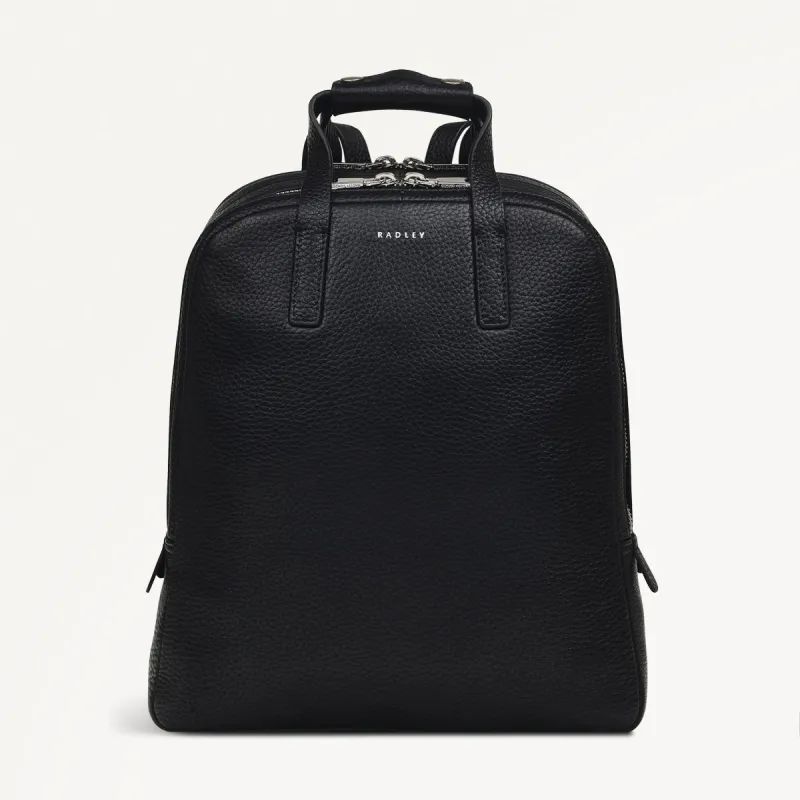 Dukes Place Leather Medium Zip Around Backpack in Black - H2475001 sold by Radley