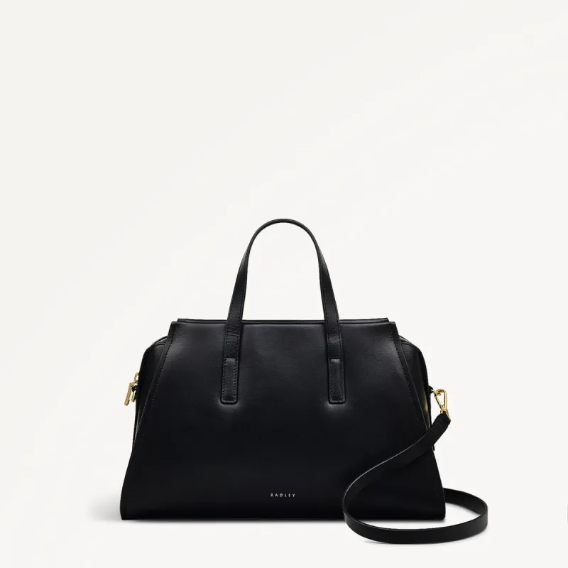 Drapers Road Medium Ziptop Grab Black  - 110203 sold by Radley