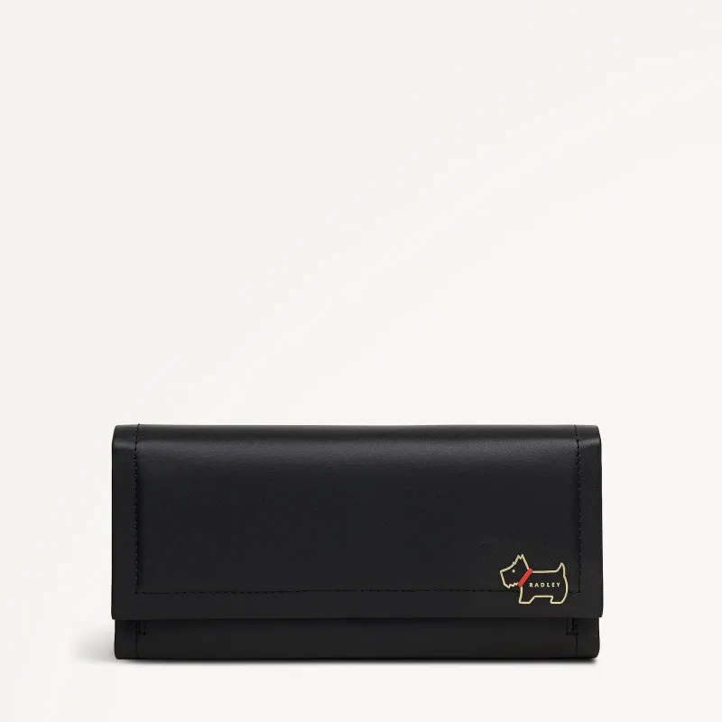 Heritage Lane Leather Large Flapover Wallet in Black - 110741 sold by Radley