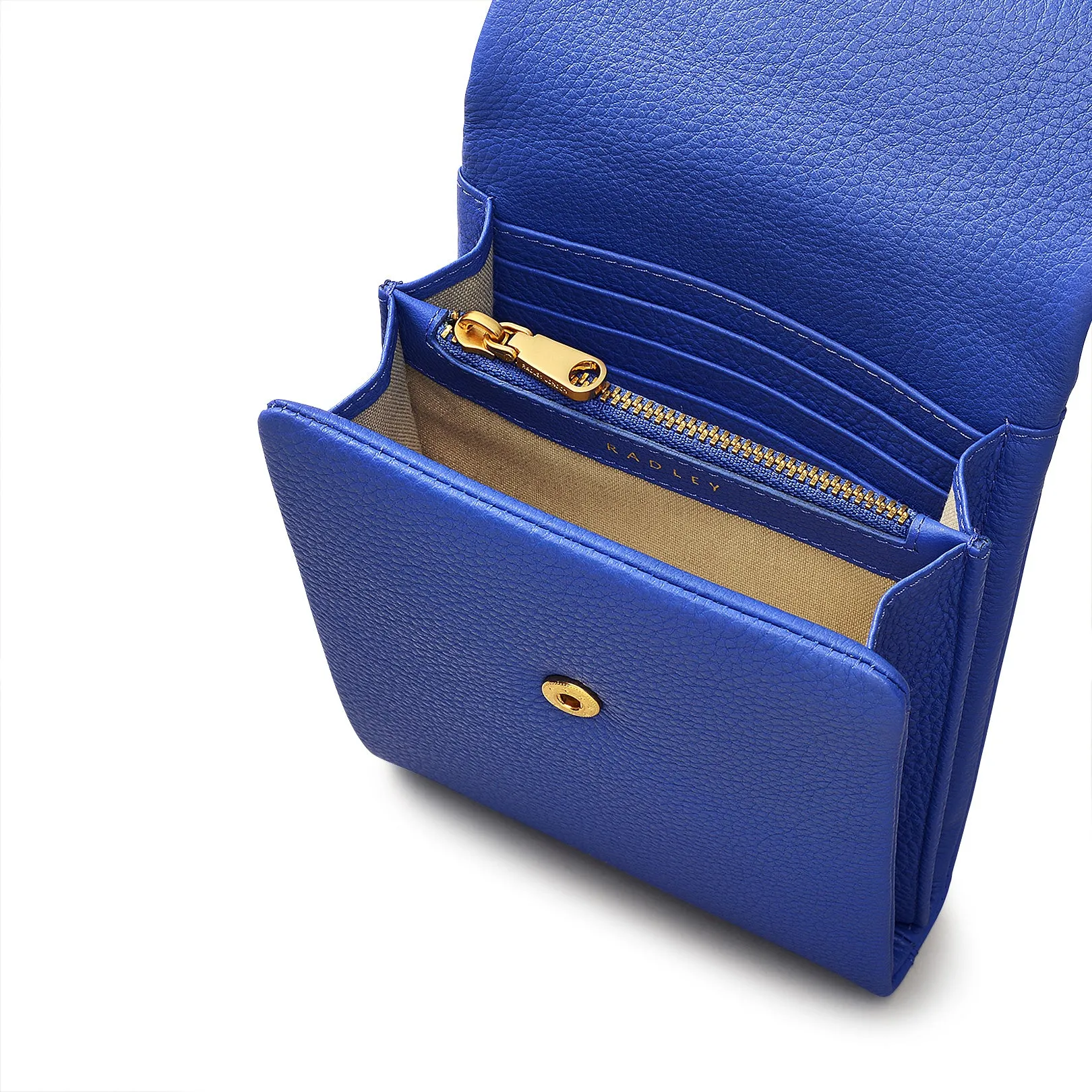 Mallow Street Leather Medium Phone Crossbody in Yves Blue - 110772 sold by Radley product image thumbnail 3