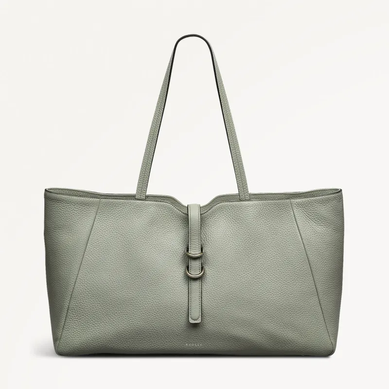 Hazelbury Park Fabric Large Ziptop Tote Bag in Drizzle - 111630 sold by Radley