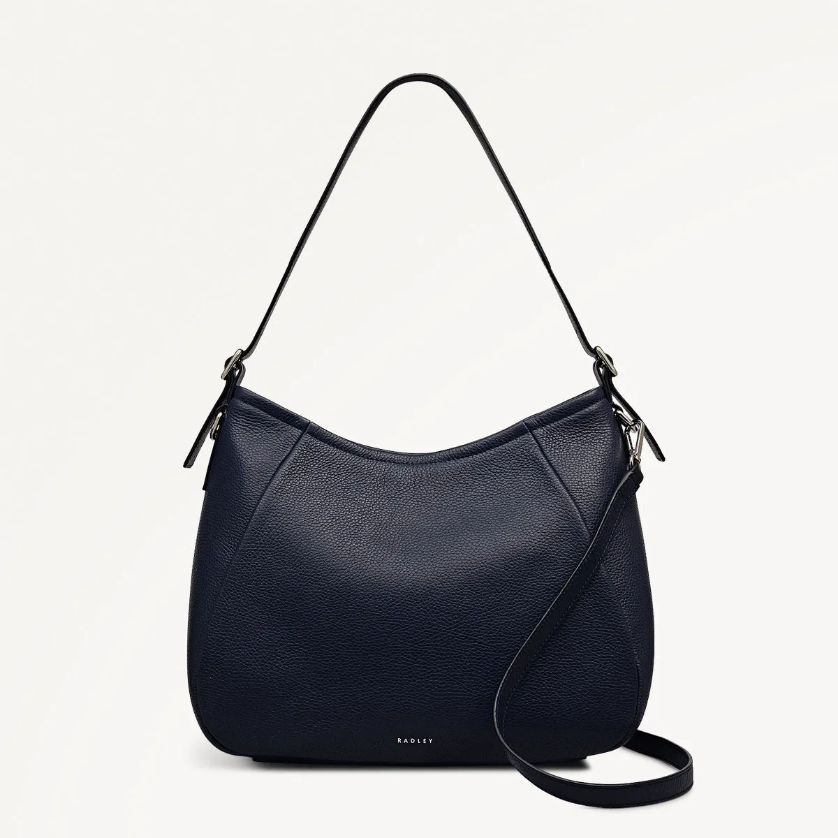 Eastney Street Leather Medium Ziptop Shoulder Bag in Ink - 111923 sold by Radley