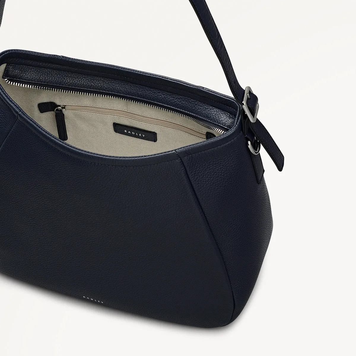 Eastney Street Leather Medium Ziptop Shoulder Bag in Ink - 111923 sold by Radley product image thumbnail 4