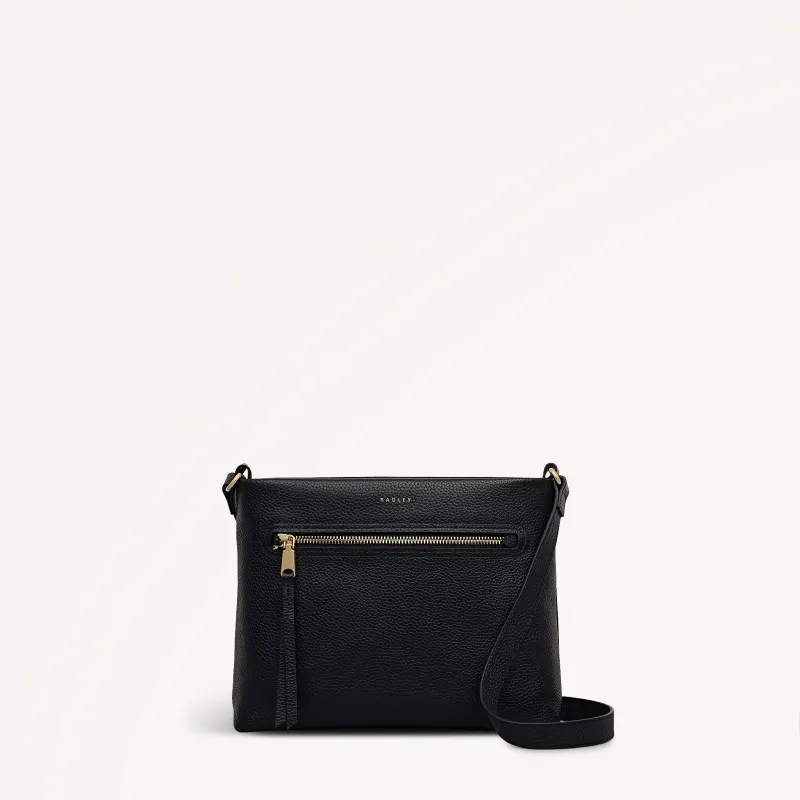 Pickwick Leather Small Ziptop Cross Body Bag in Black - 111939 sold by Radley