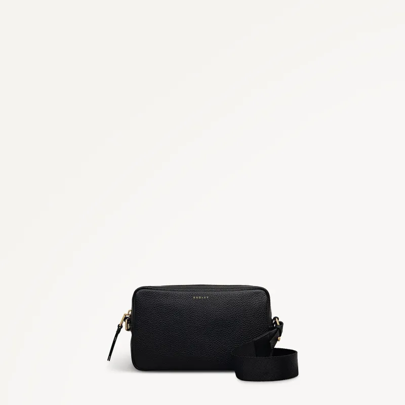 Tavistock Leather Mini Zip Around Cross Body Bag in Black - 111943 sold by Radley