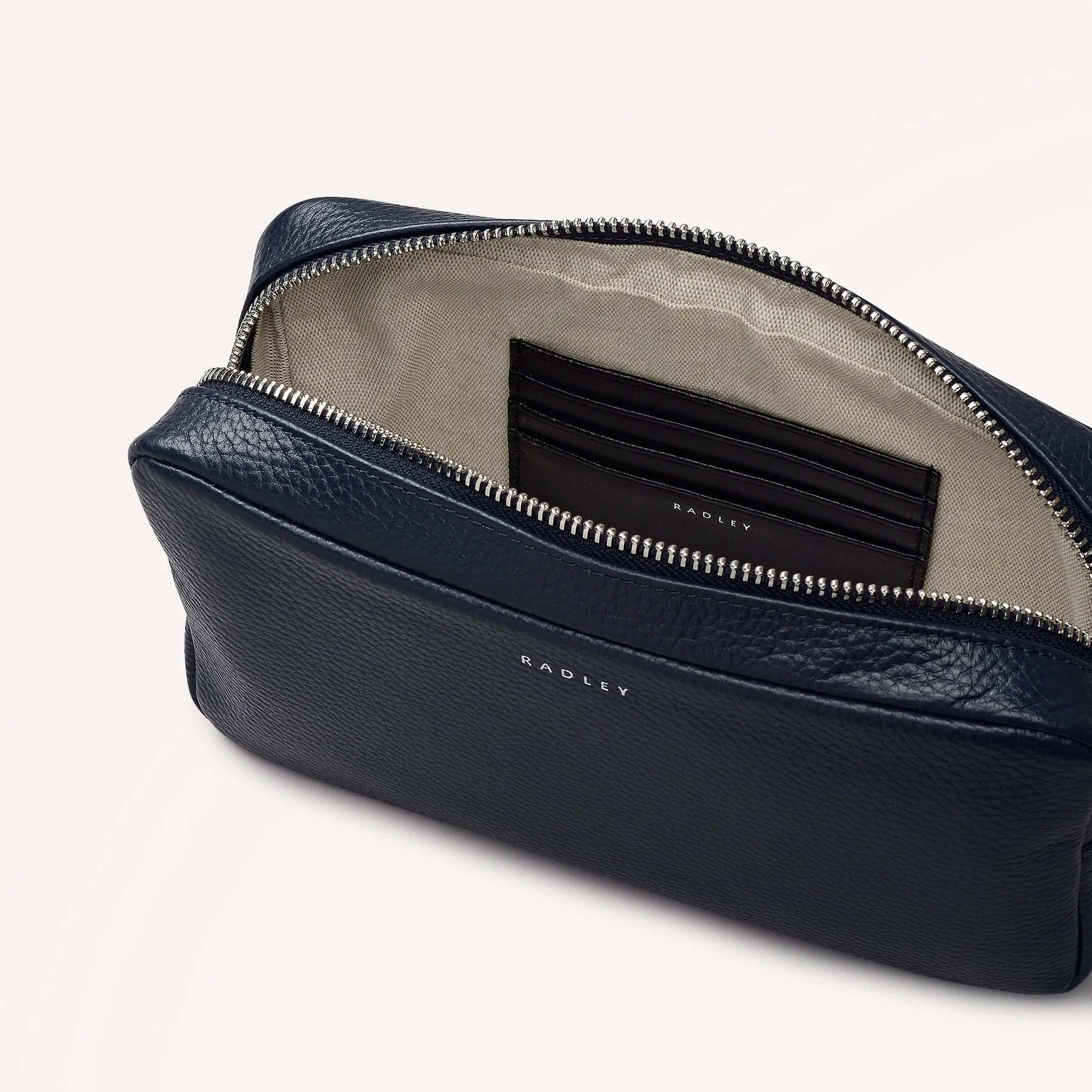 Tavistock Leather Mini Zip Around Cross Body Bag in Ink - 111944 sold by Radley product image thumbnail 4