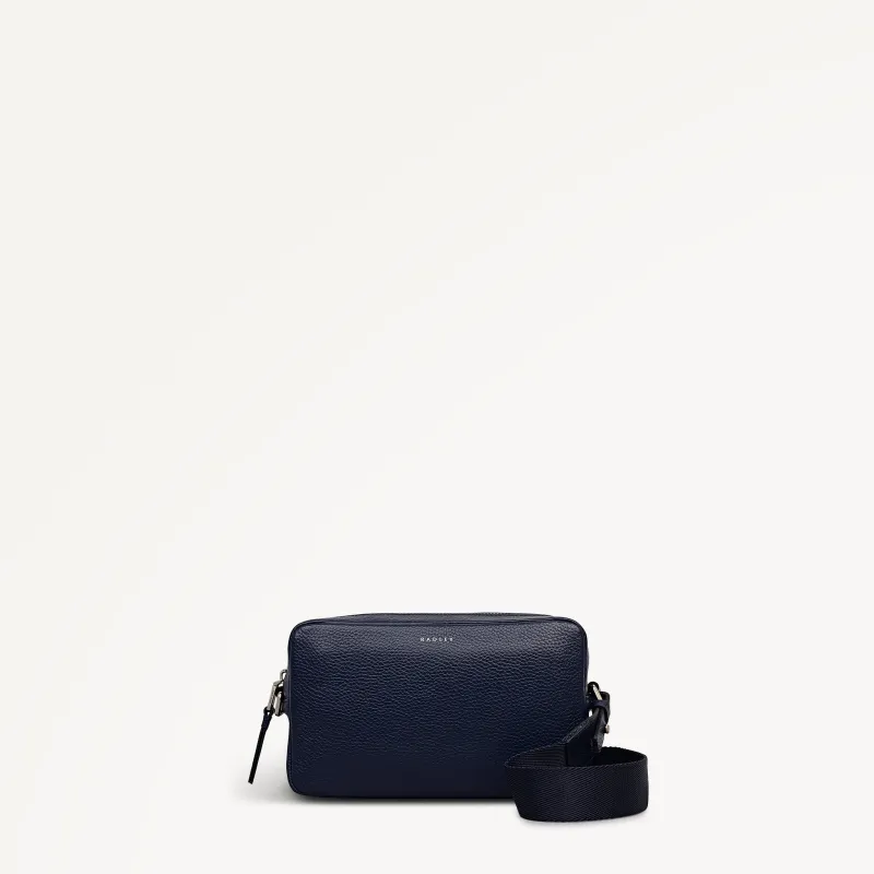 Tavistock Leather Mini Zip Around Cross Body Bag in Ink - 111944 sold by Radley