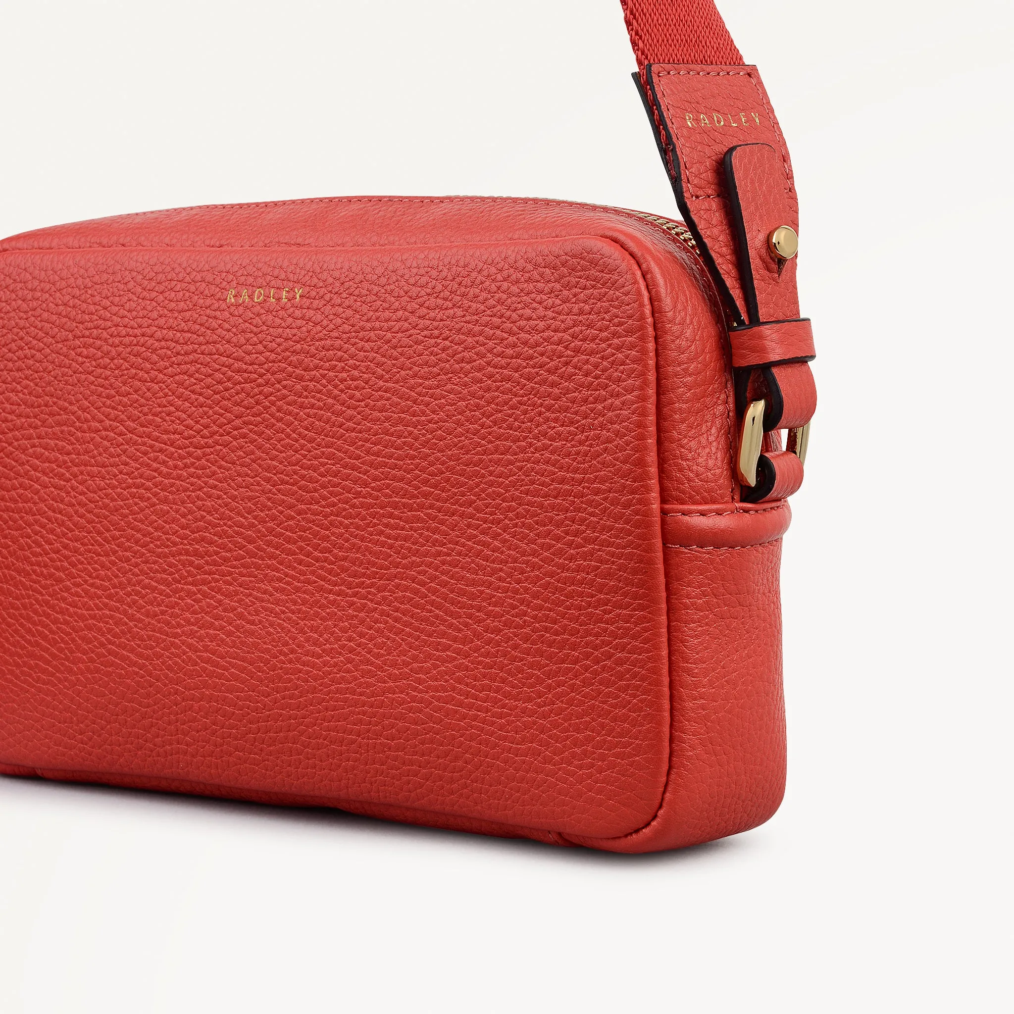 Tavistock Leather Mini Zip Around Cross Body Bag in Red - 111945 sold by Radley product image thumbnail 4