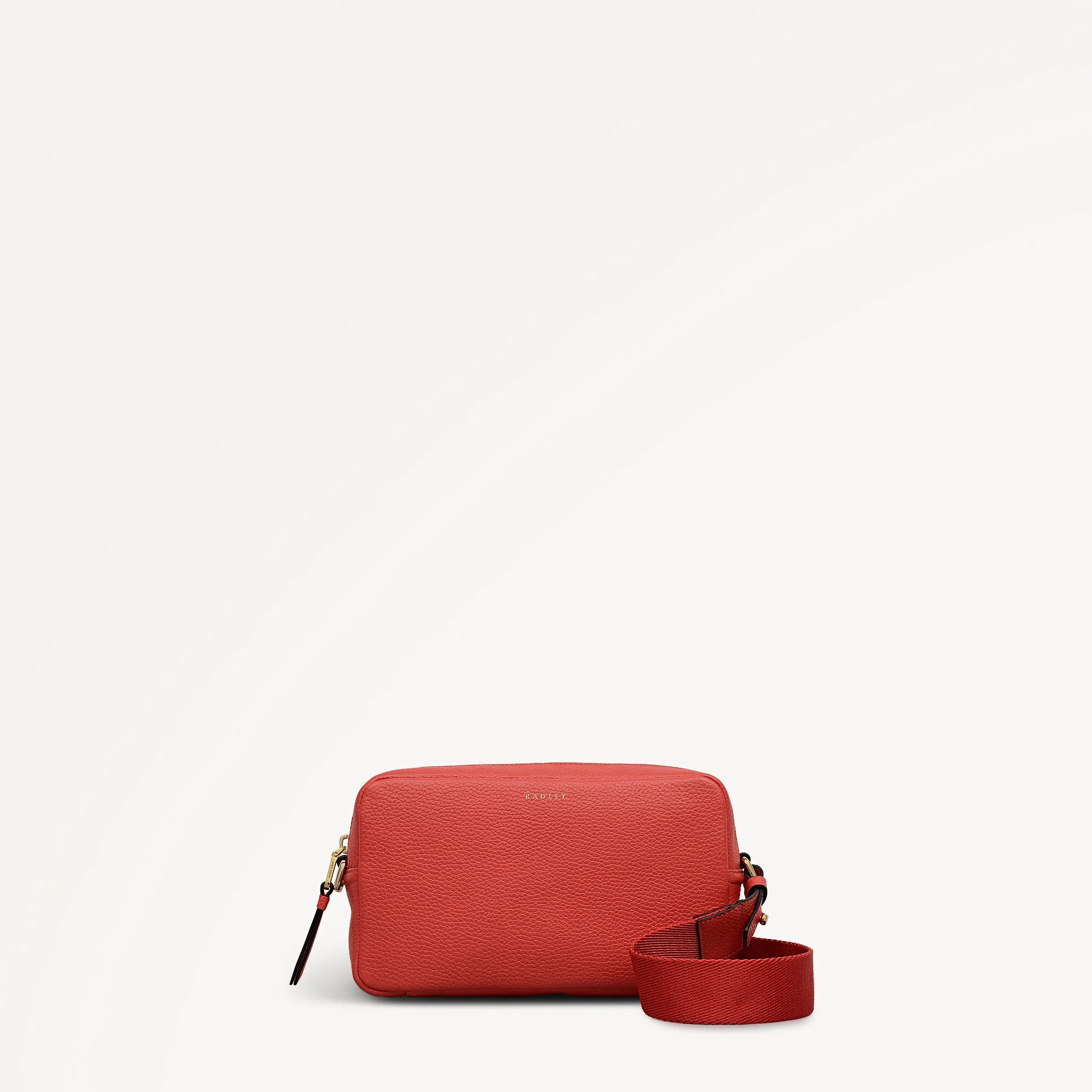 Tavistock Leather Mini Zip Around Cross Body Bag in Red - 111945 sold by Radley