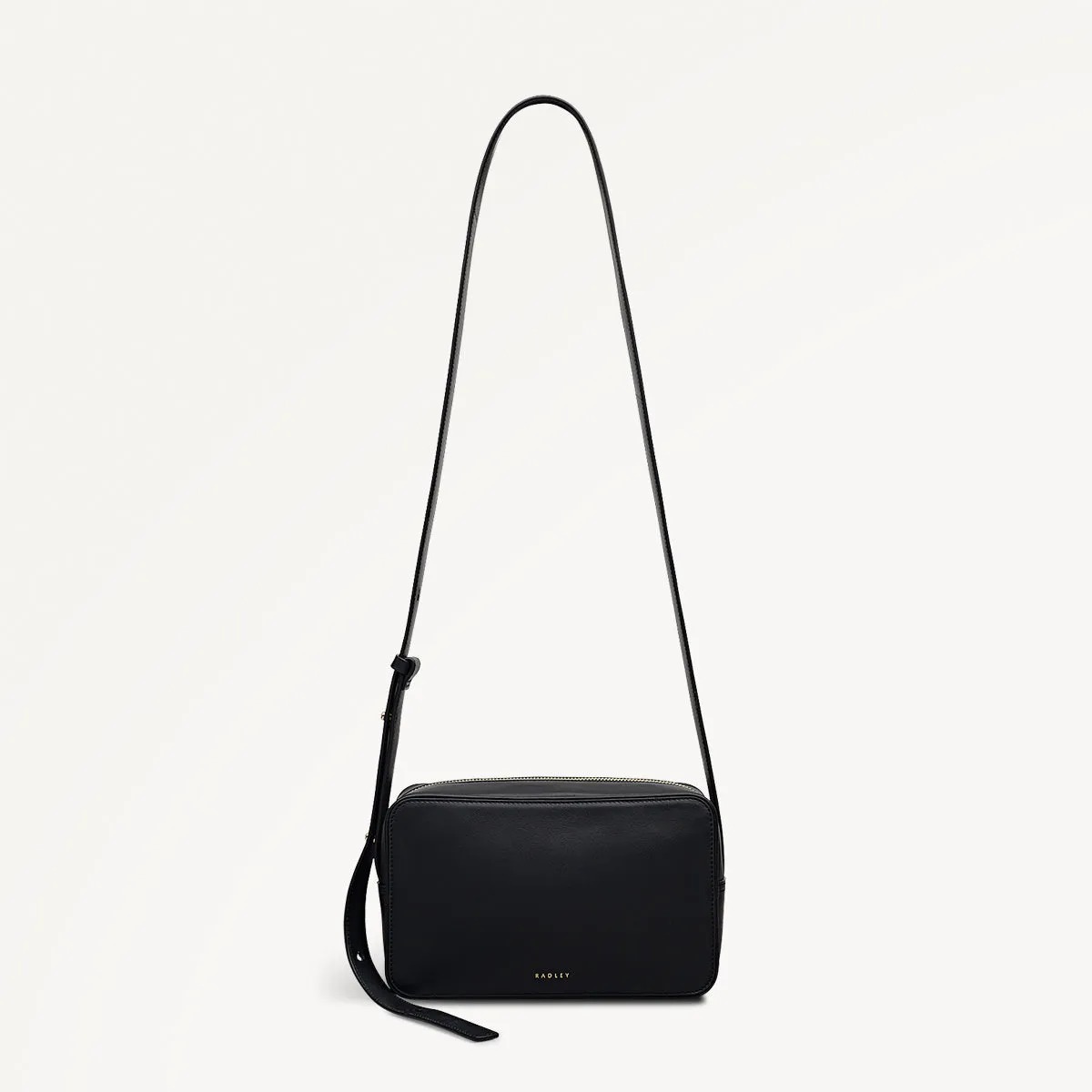 Duchess Close Leather Small Ziptop Cross Body Bag in Black - 112175 sold by Radley