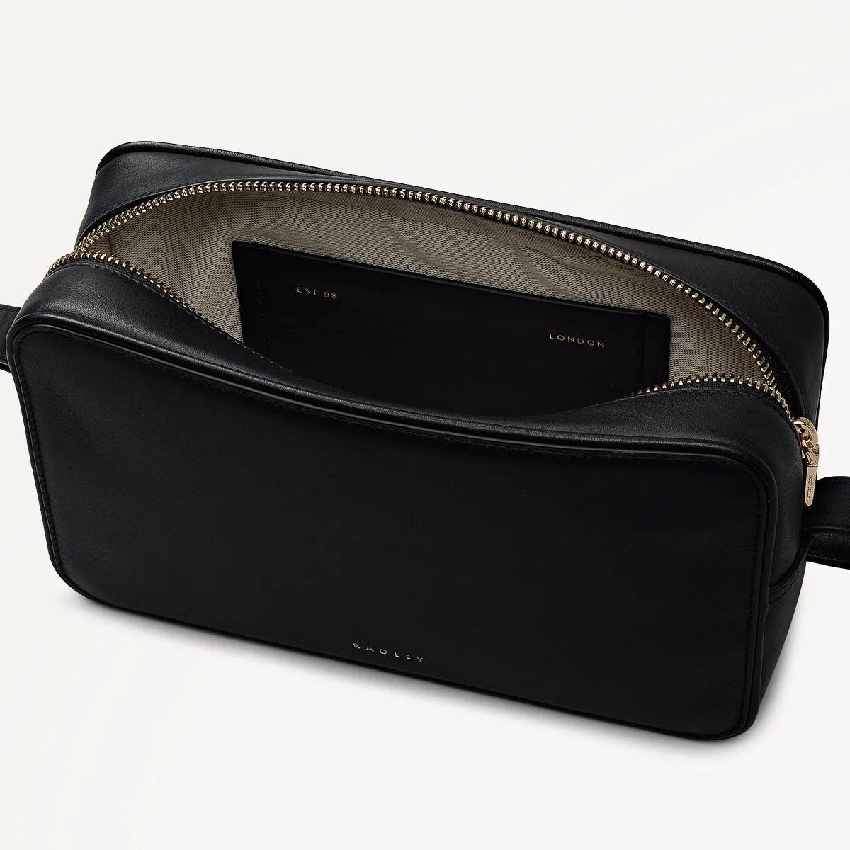 Duchess Close Leather Small Ziptop Cross Body Bag in Black - 112175 sold by Radley product image thumbnail 5
