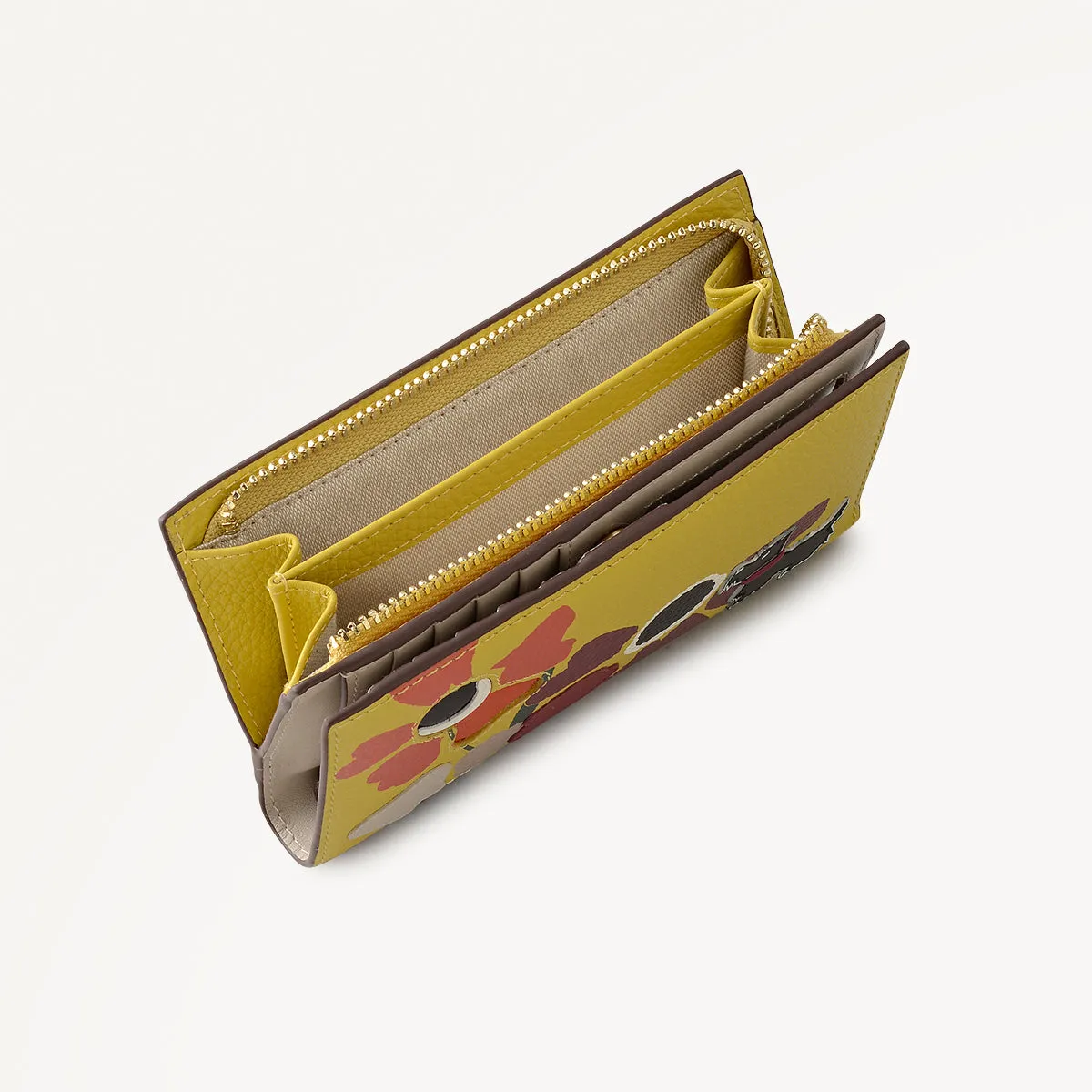 Floribunda Leather Medium Bifold Wallet in Ochre - 112448 sold by Radley product image thumbnail 4